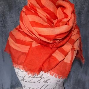 Scarf Vince Camuto Wrap Hot Coral Spring NWT